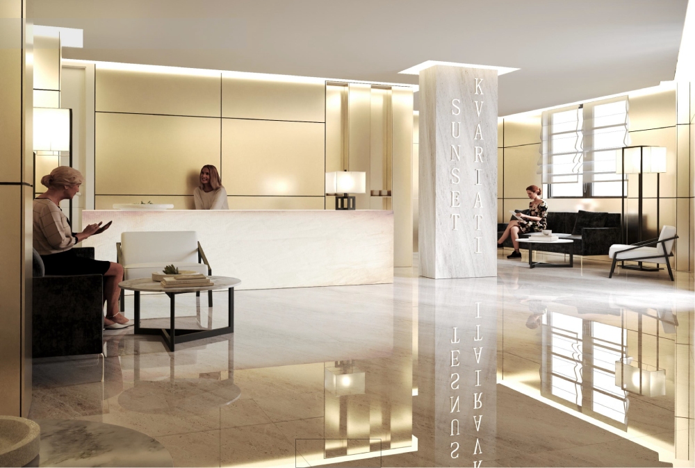 Elegant Lobby & Reception